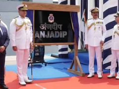 Indian Navy will formally commission Anjadip into the Eastern Naval Command at Chennai Port